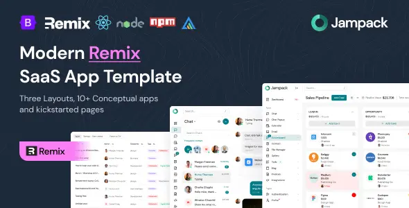 Modern Remix SaaS App Template