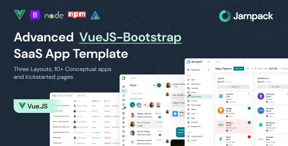 VueJS-Bootstrap SaaS App Template